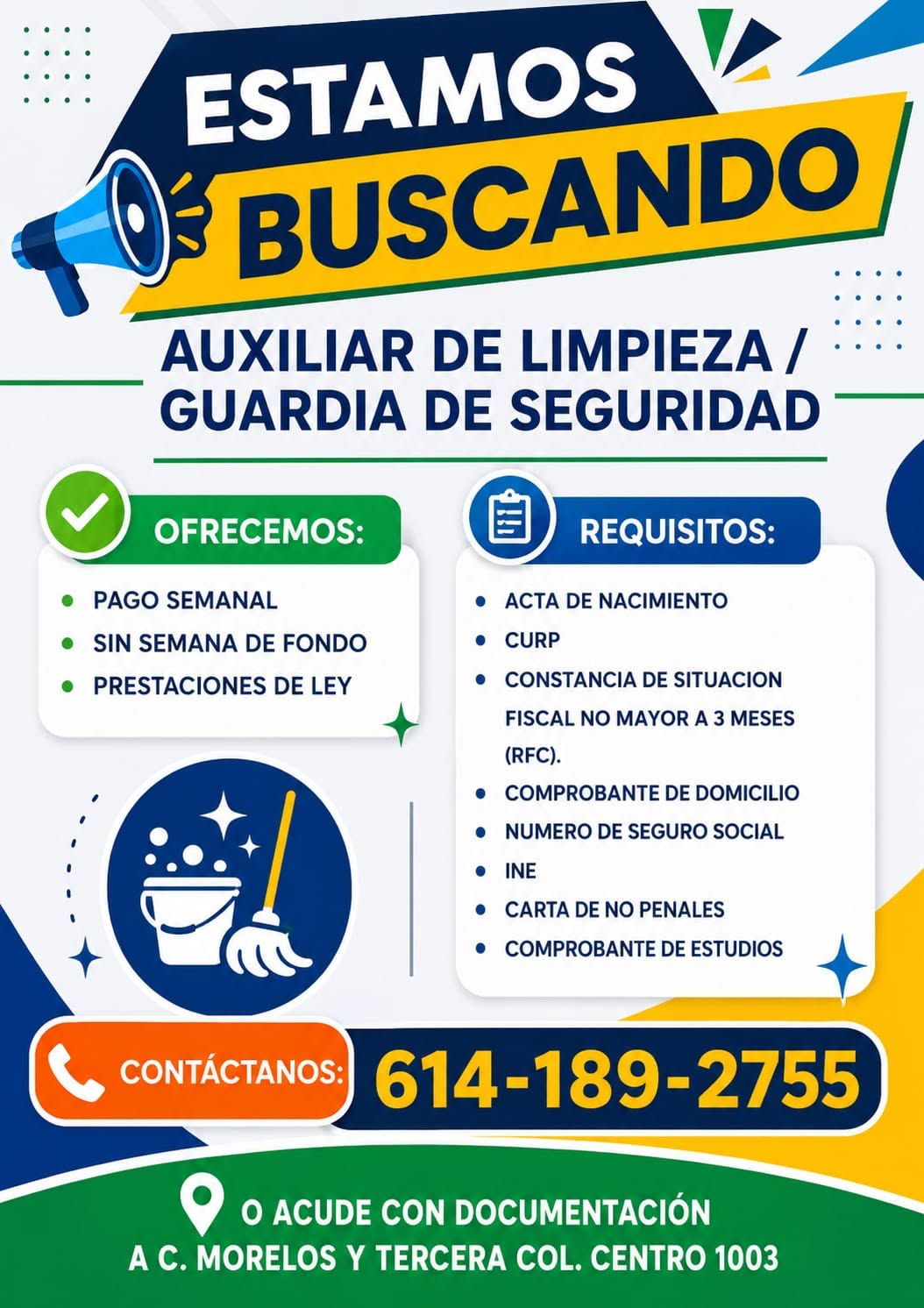 Vacante disponible