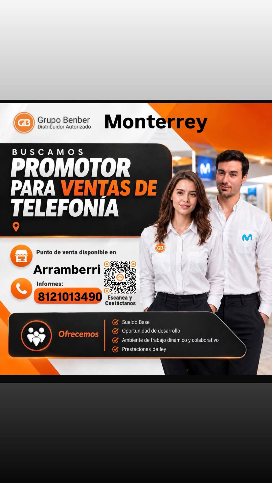 Promotor de Ventas de Telefonía