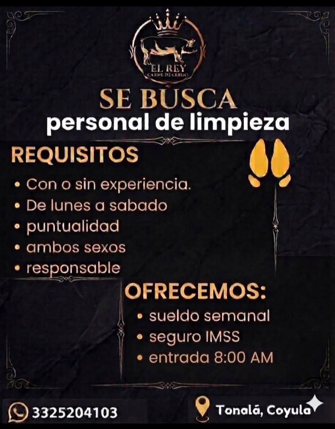 Vacante disponible