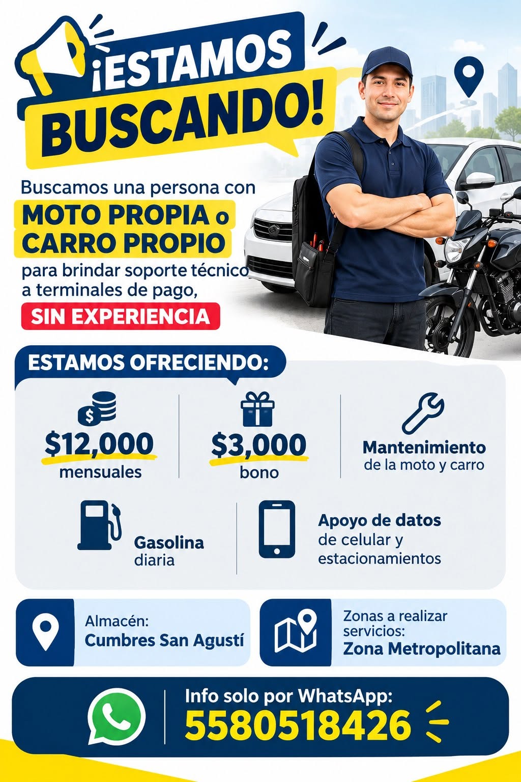 Vacante disponible