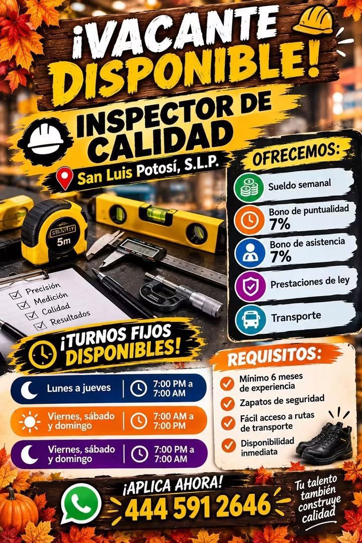Inspector de Calidad