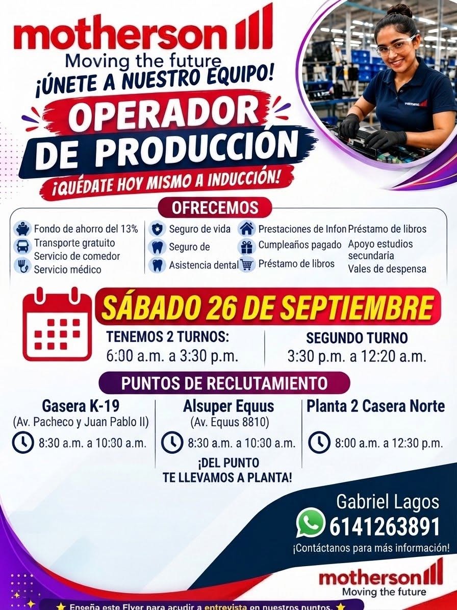 Operador de Producción