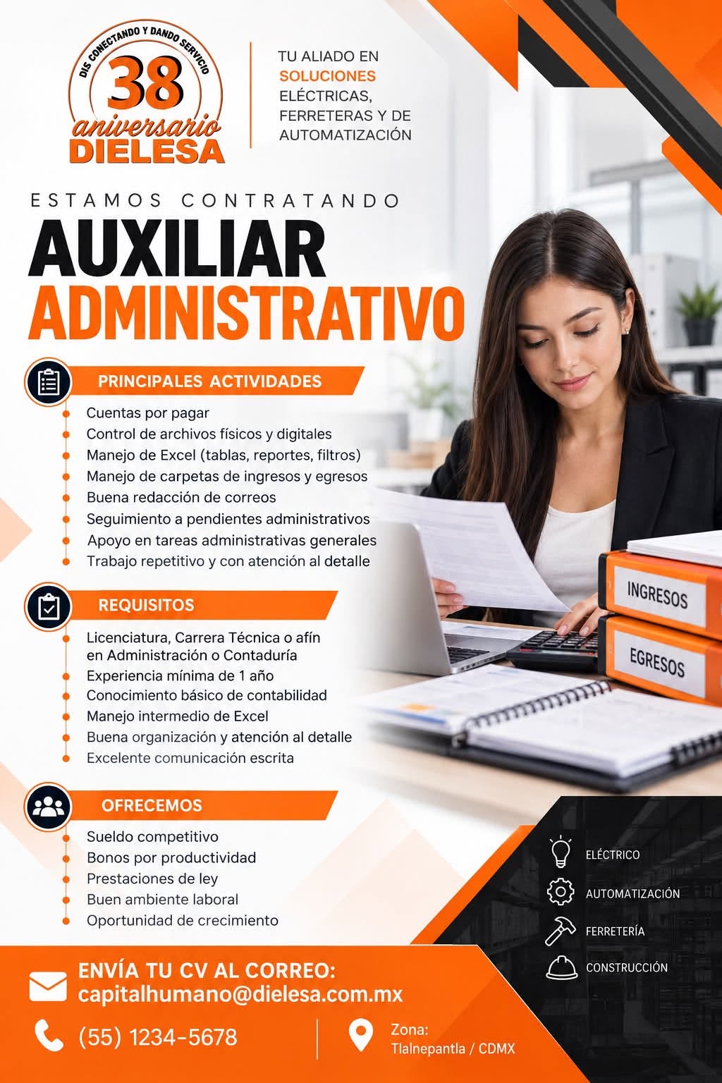 Vacante disponible