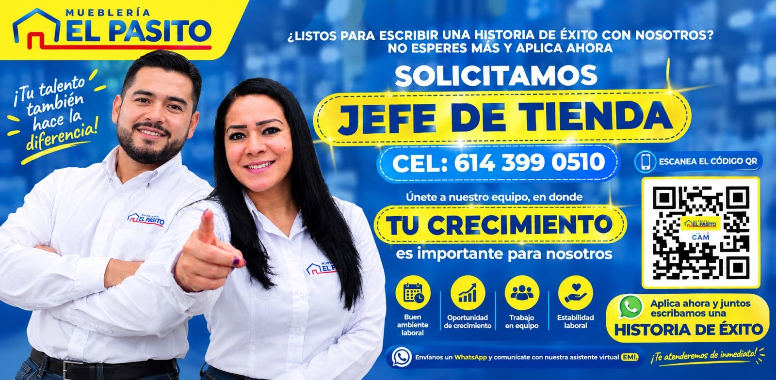 Jefe(a) de Tienda