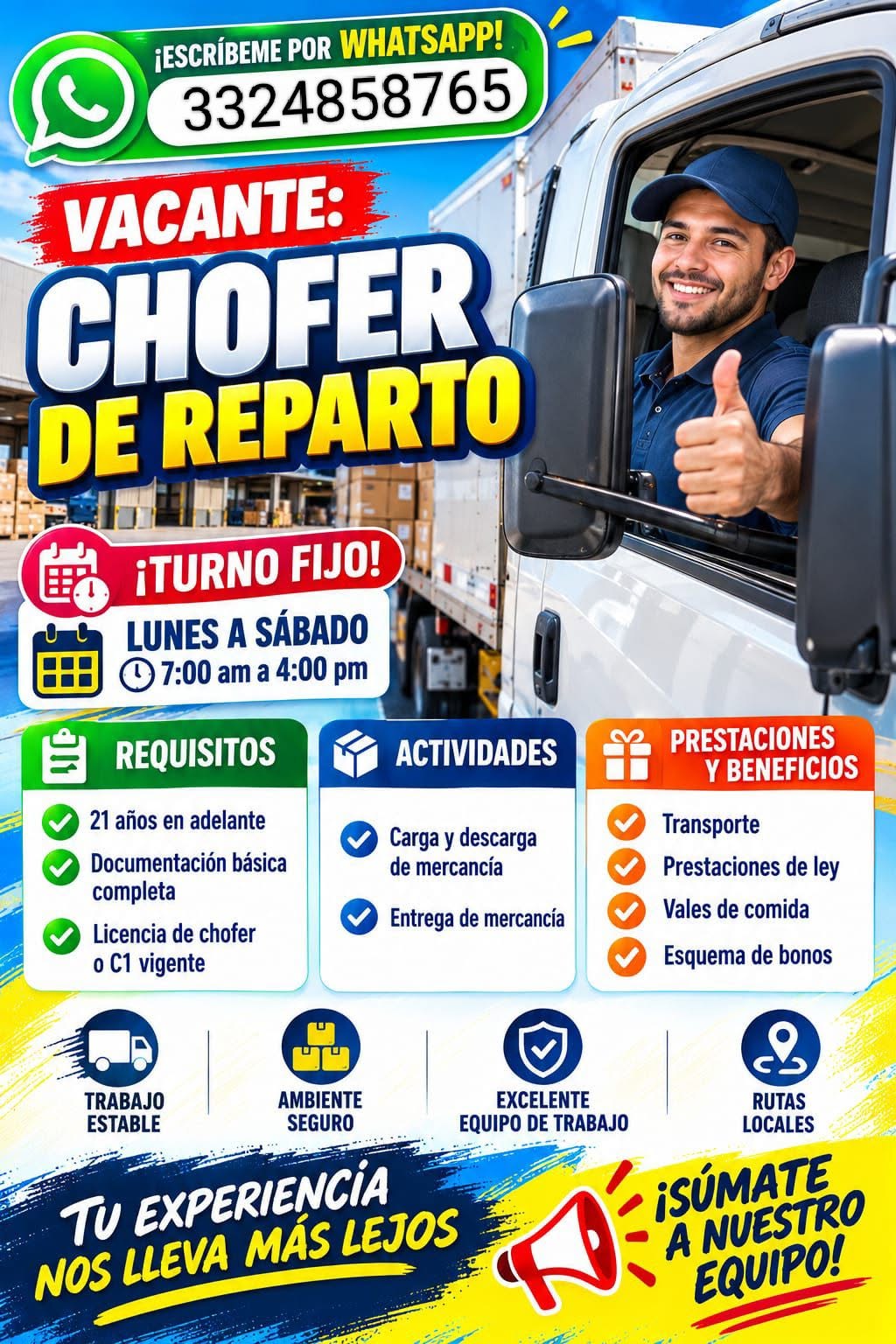 Vacante disponible