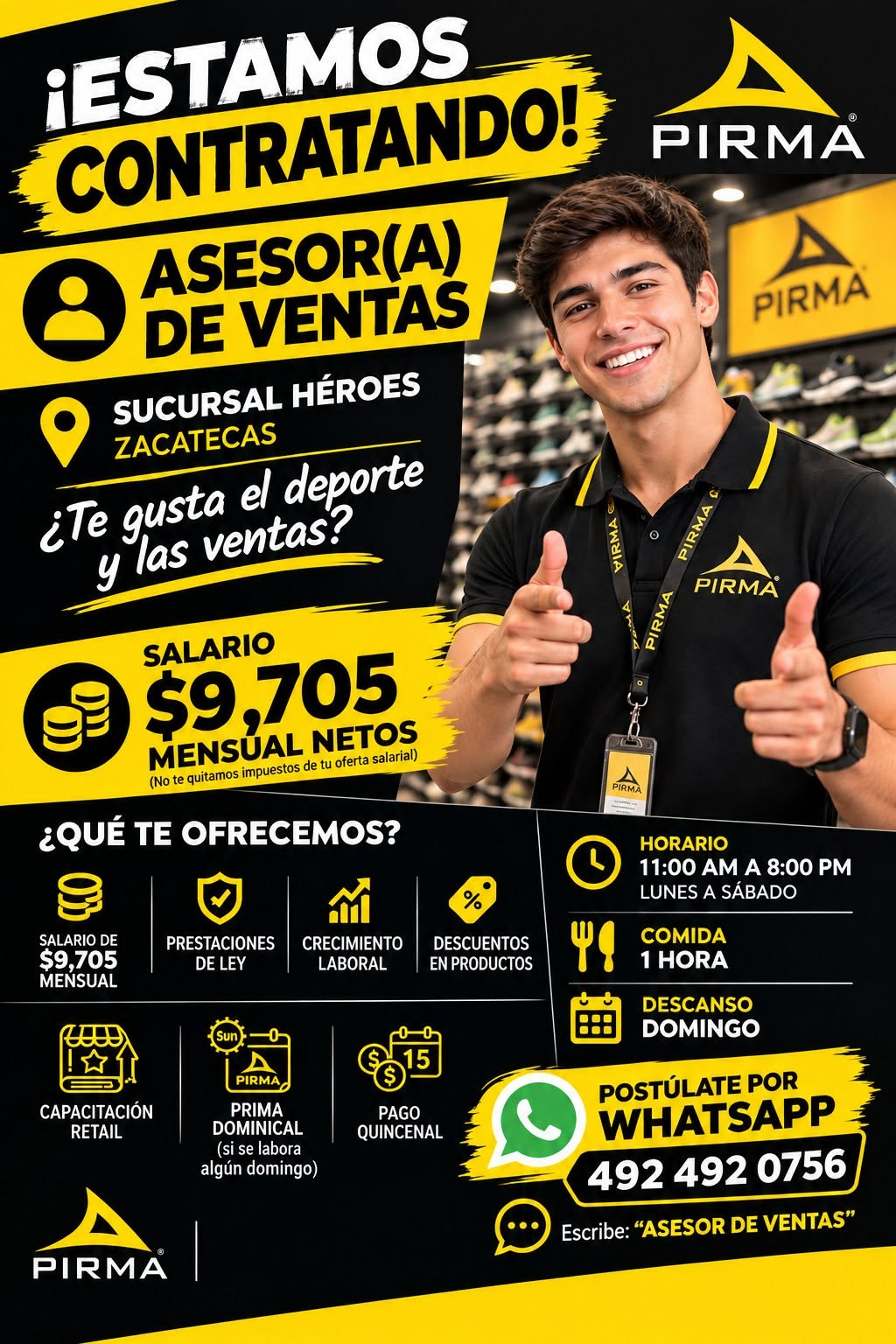 Vacante disponible