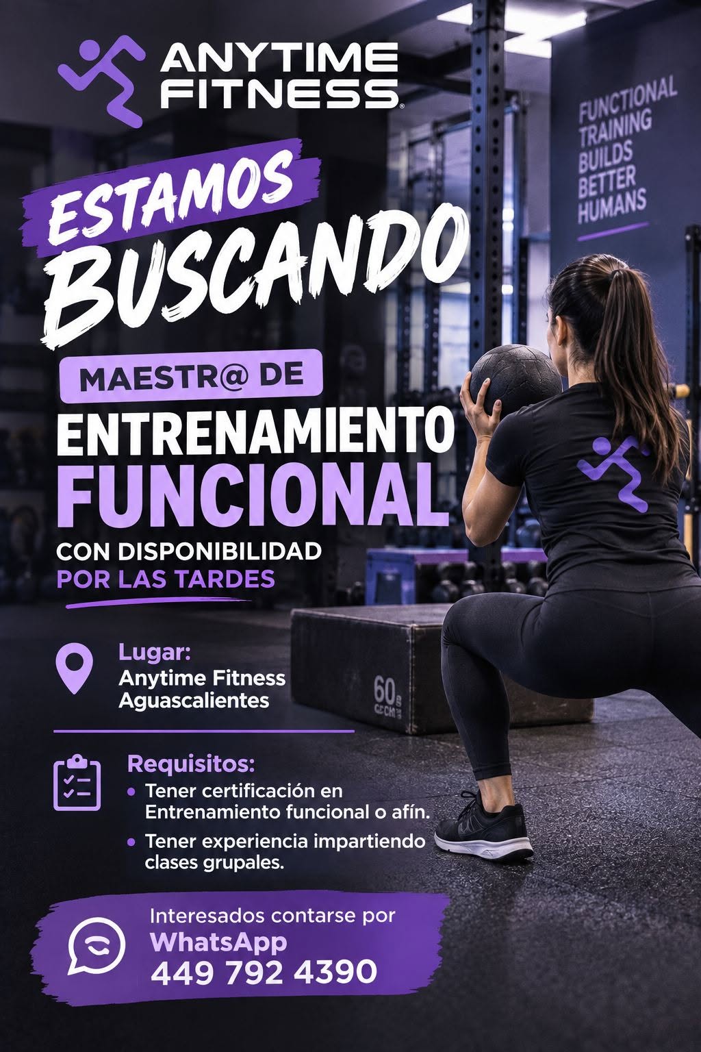 Maestro de Entrenamiento Funcional
