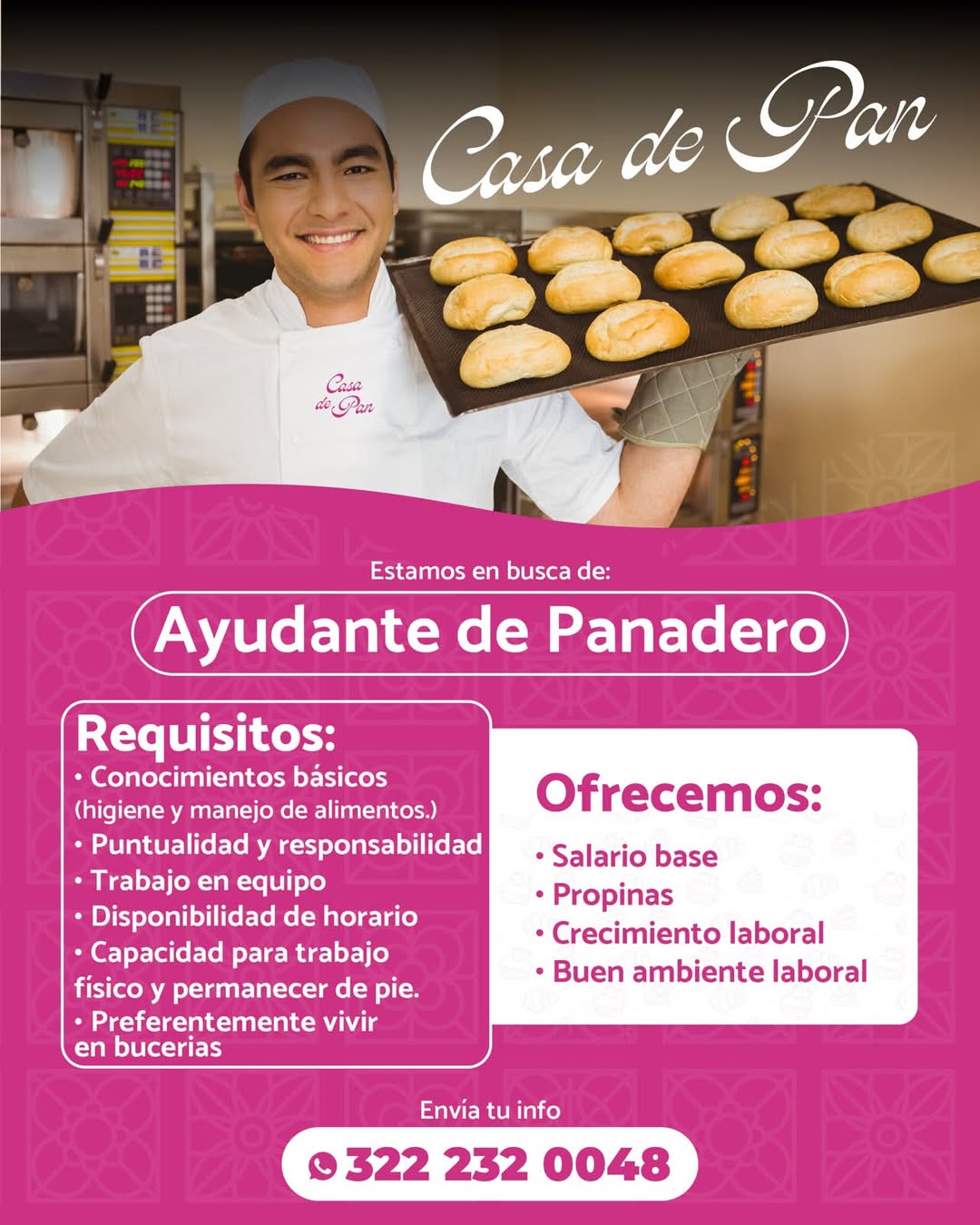 Ayudante de Panadero