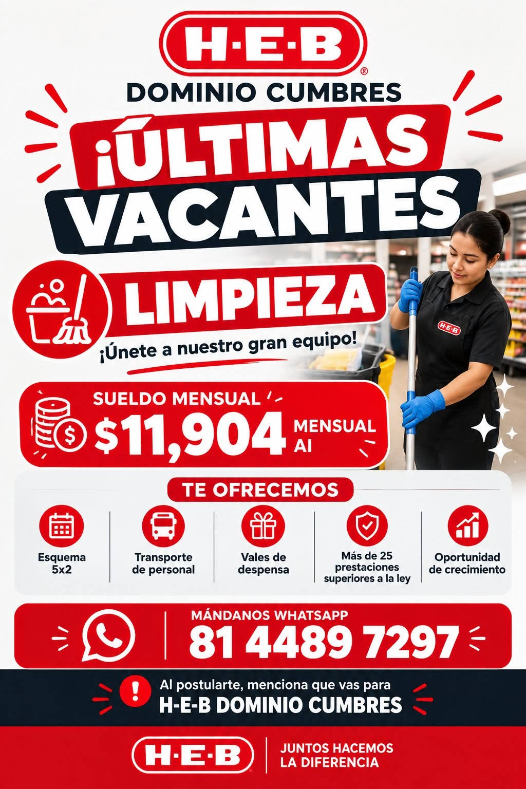 Vacante disponible