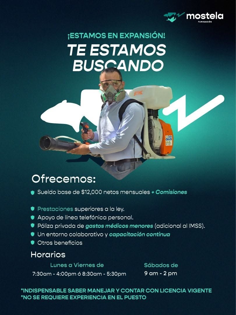 Técnico Controlador de Plagas