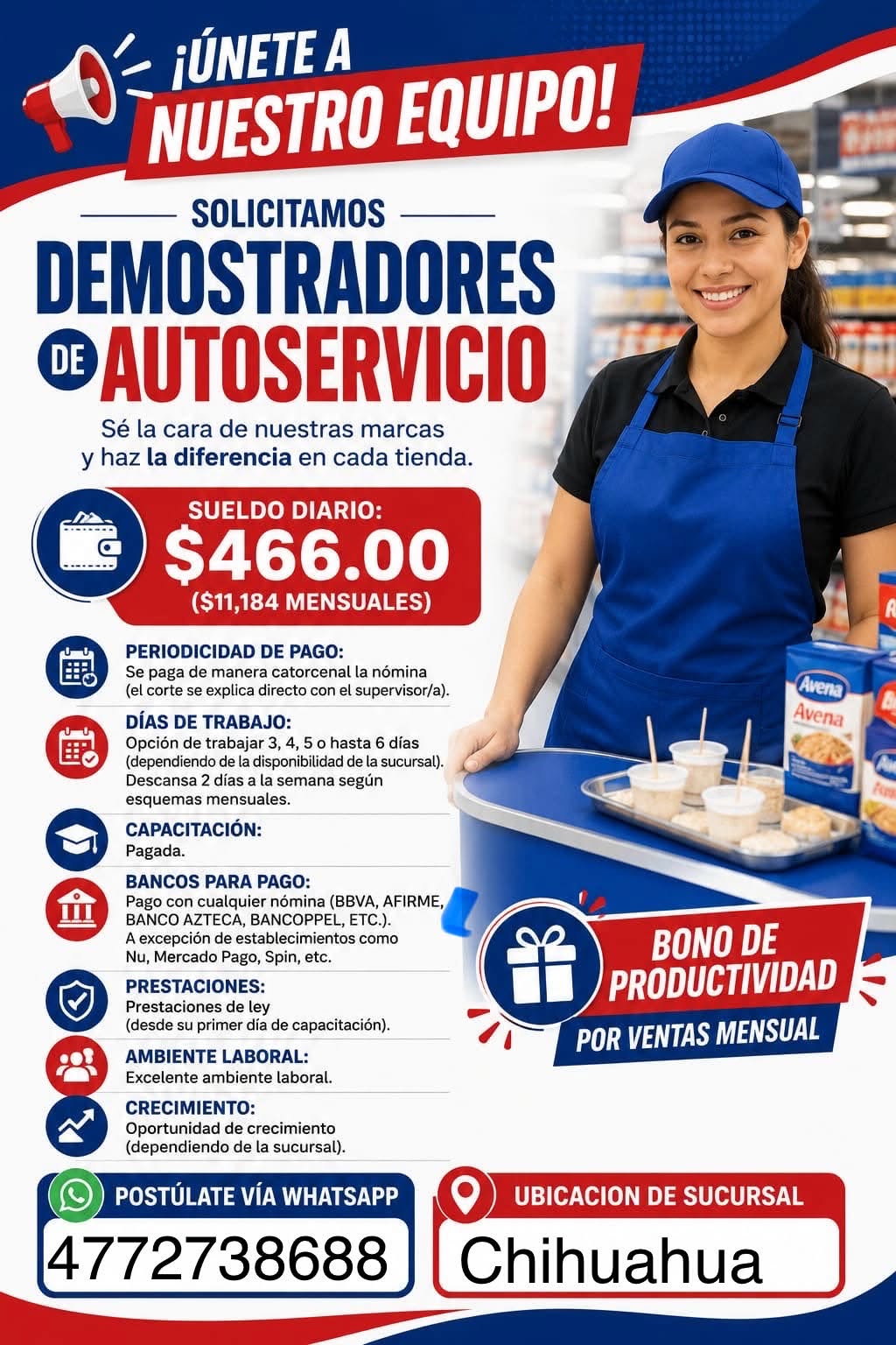 Vacante disponible