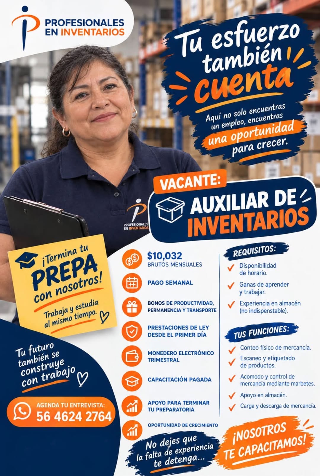 Auxiliar de Inventarios