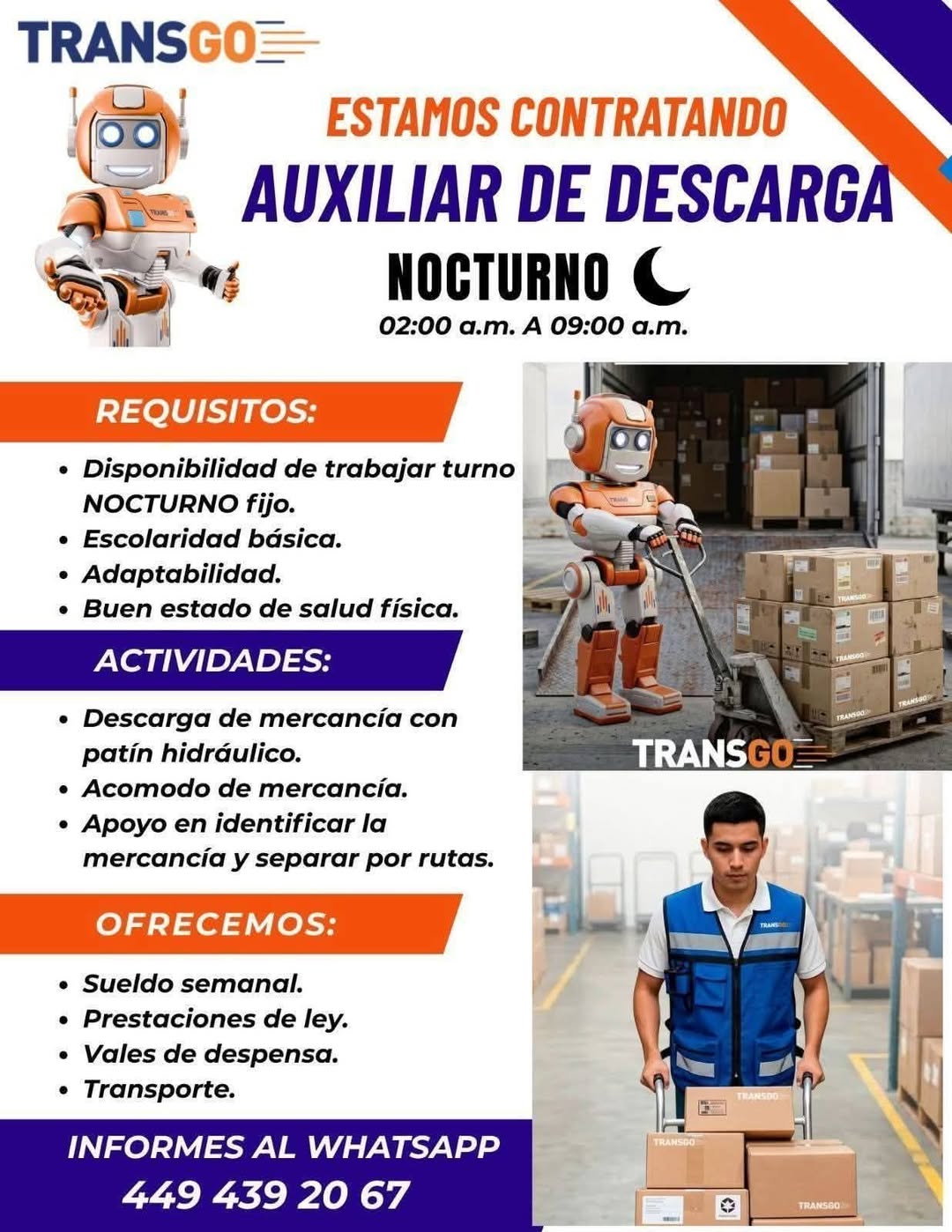 Vacante disponible