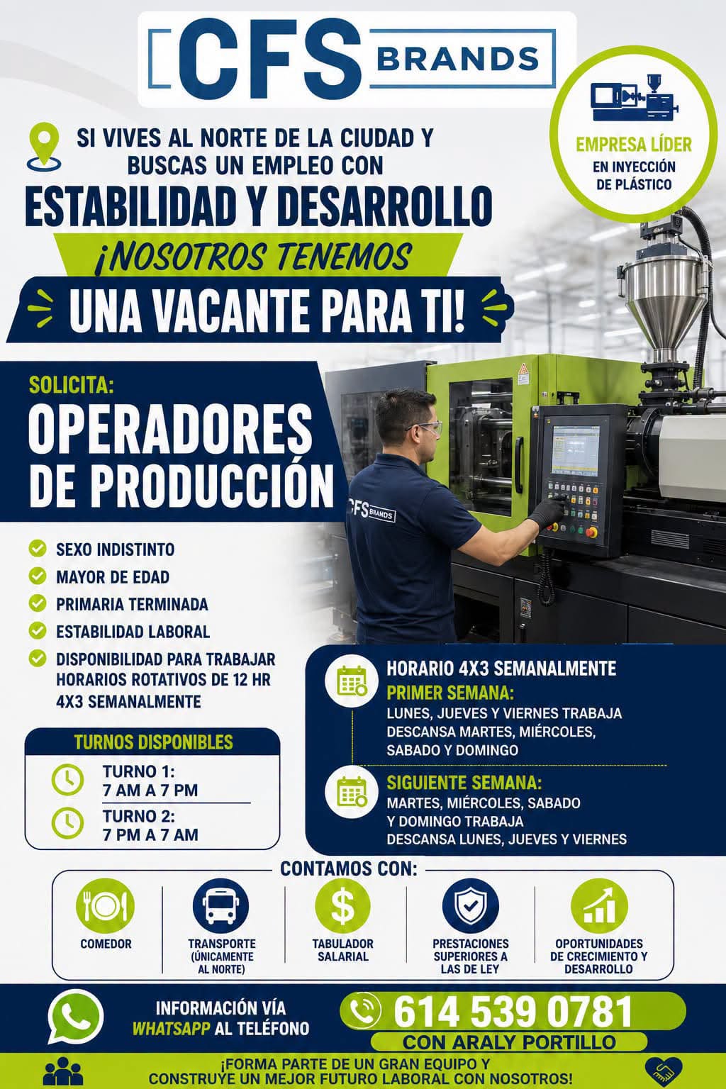 Vacante disponible