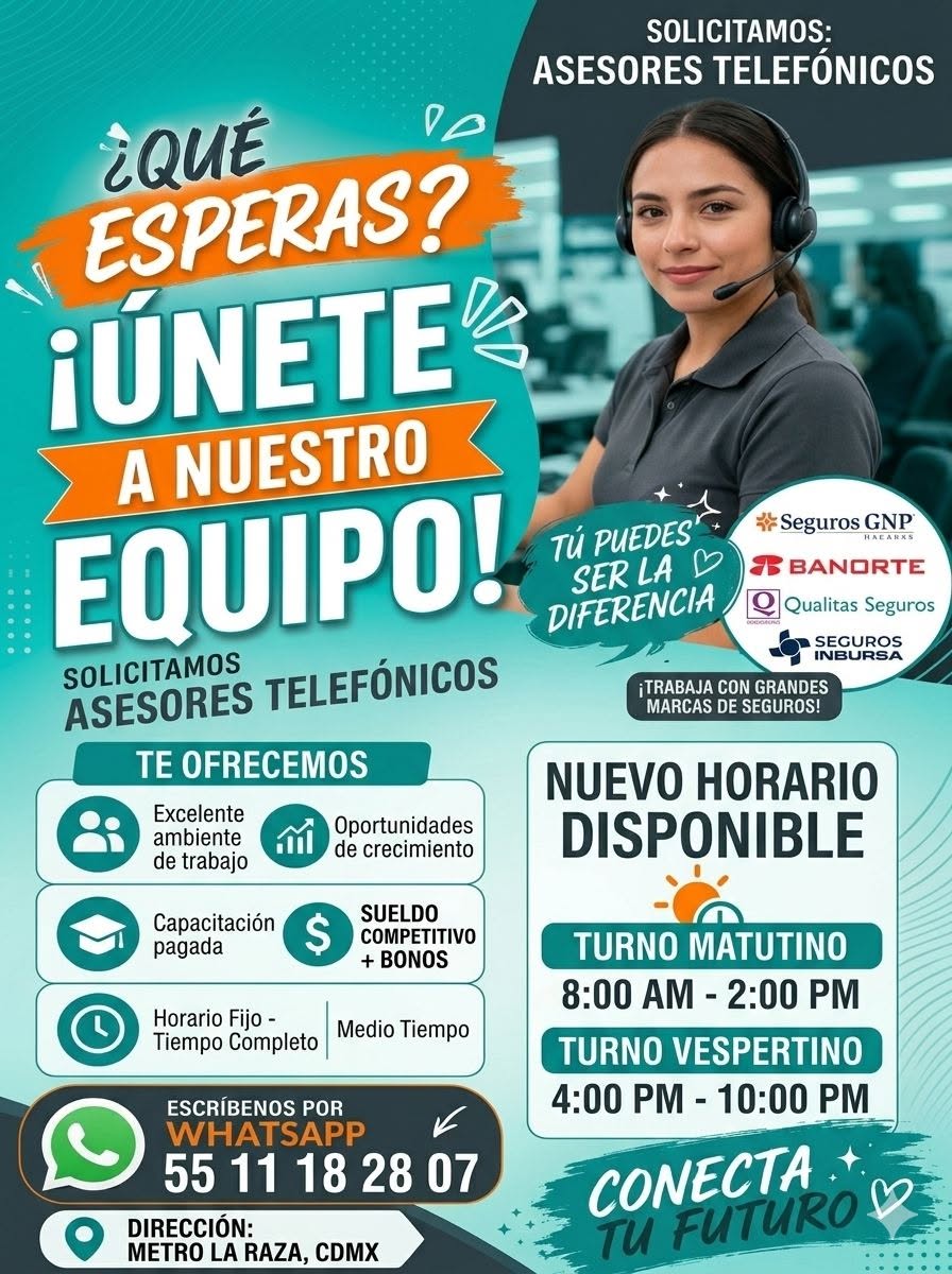 Ejecutivo(a) Telefónico(a)