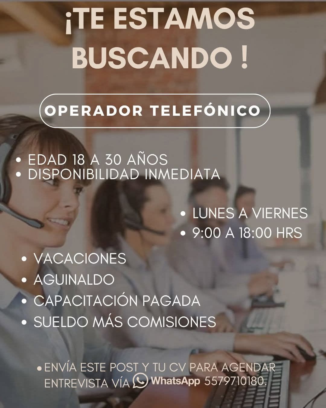 Vacante disponible