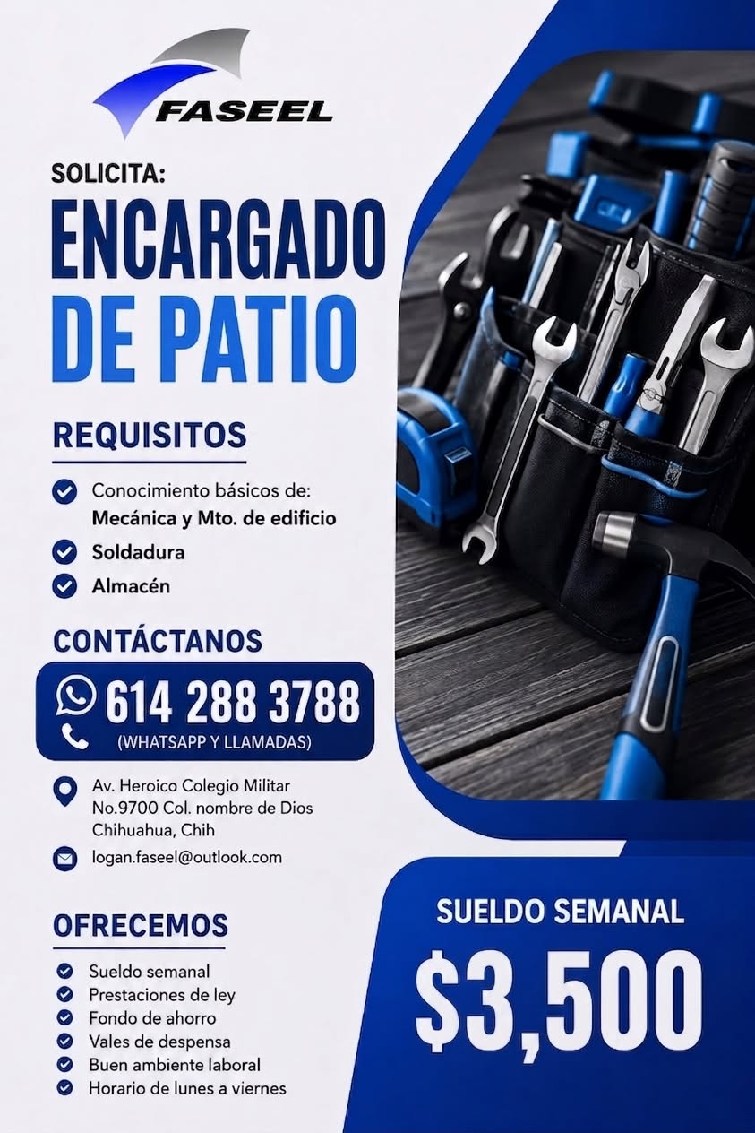 Vacante disponible