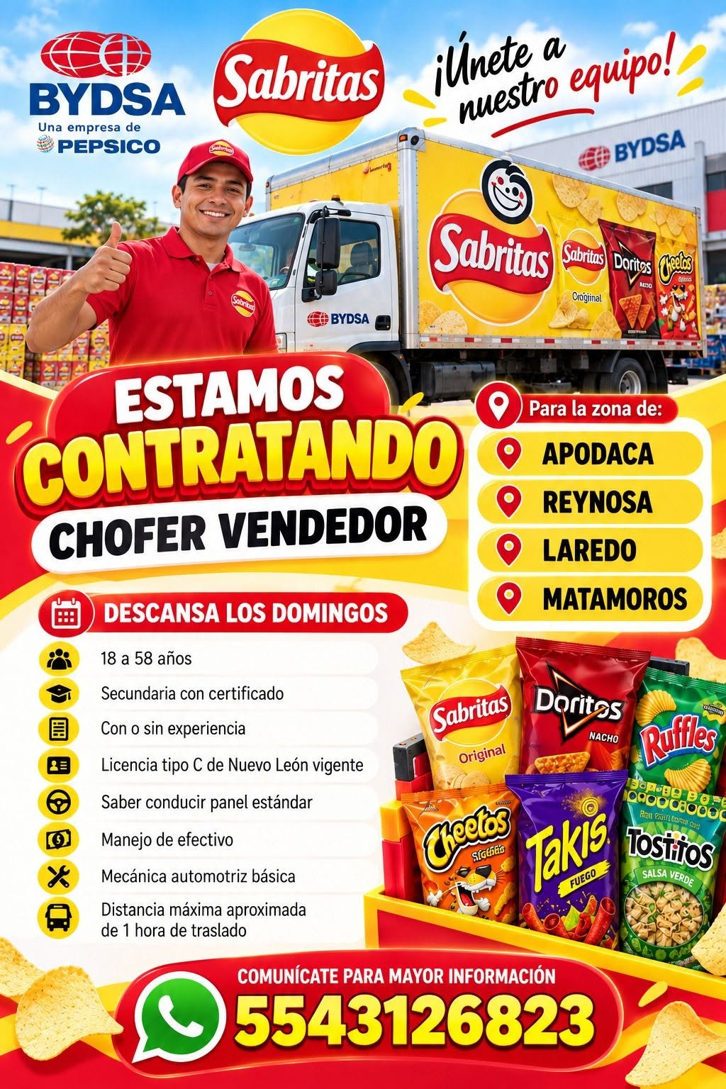 Chofer Vendedor