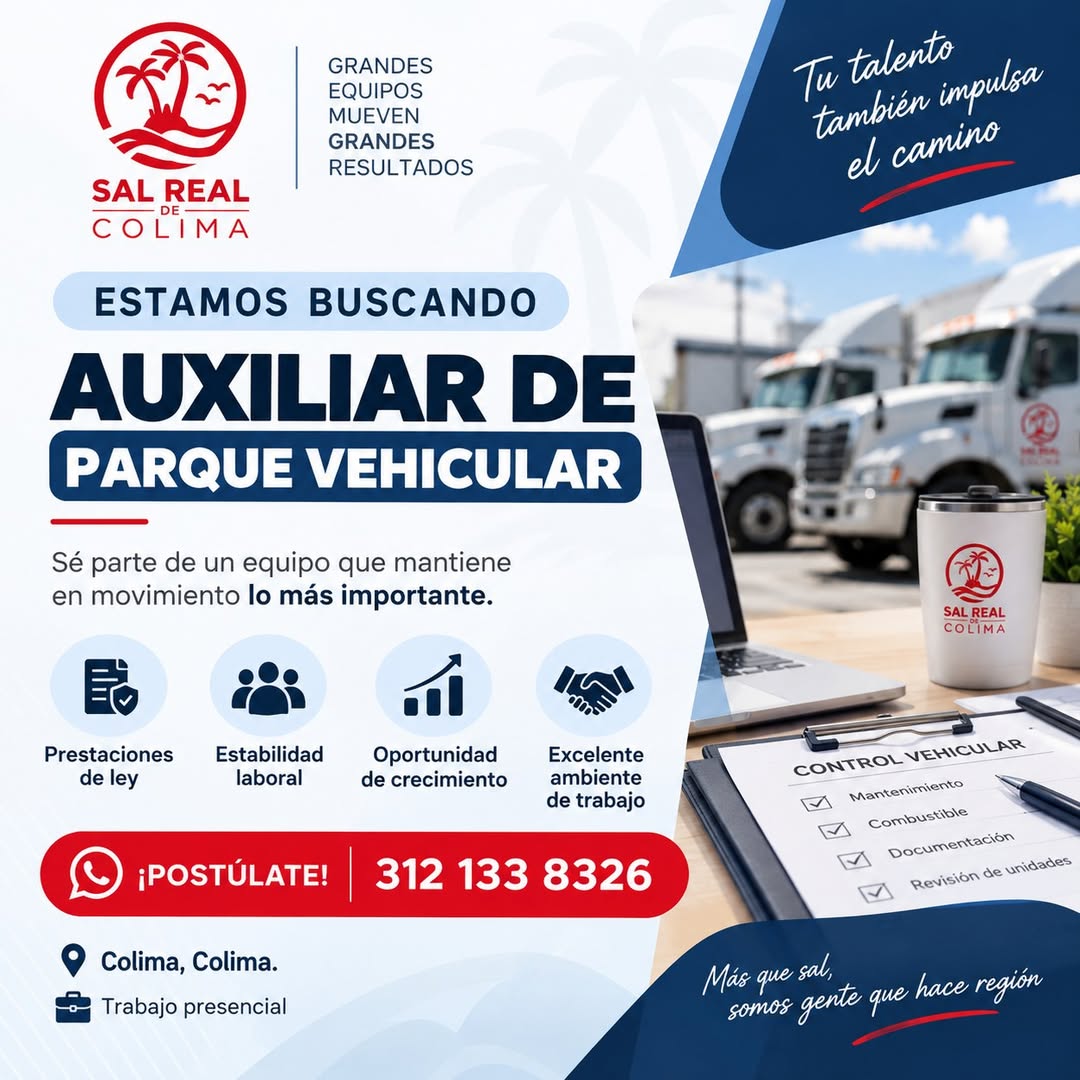 Auxiliar de Parque Vehicular