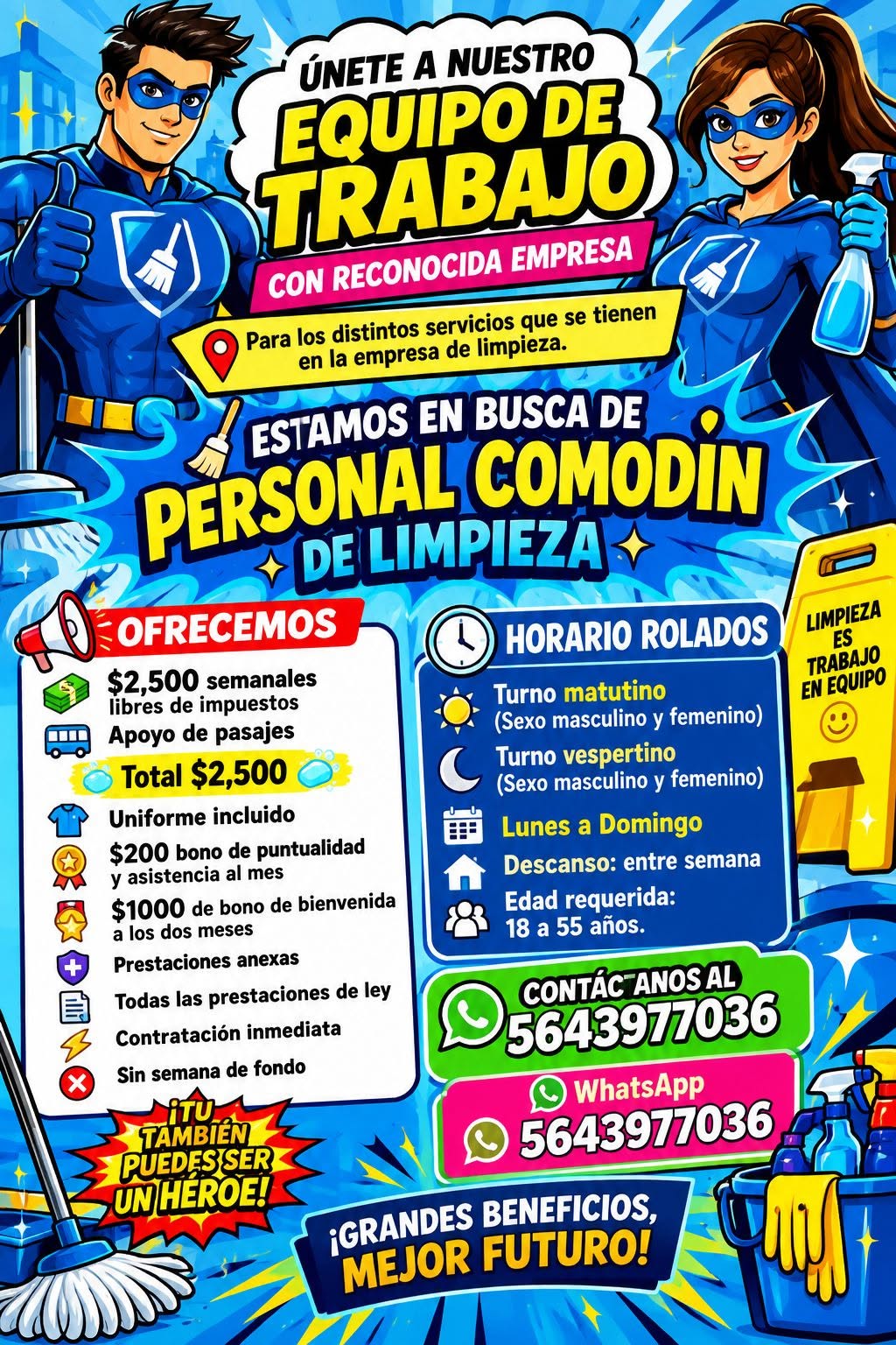 Personal de Limpieza