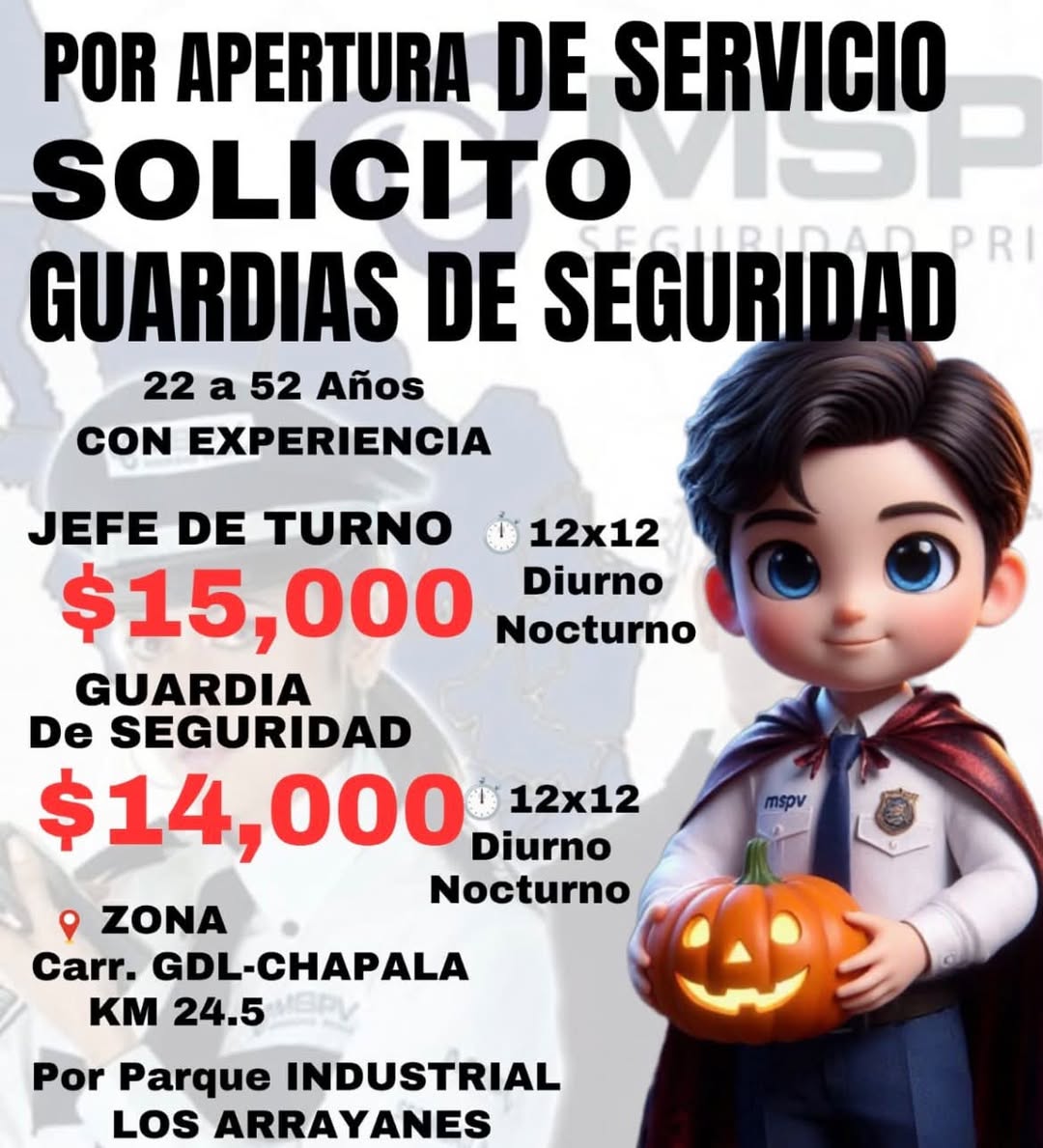 Vacante disponible