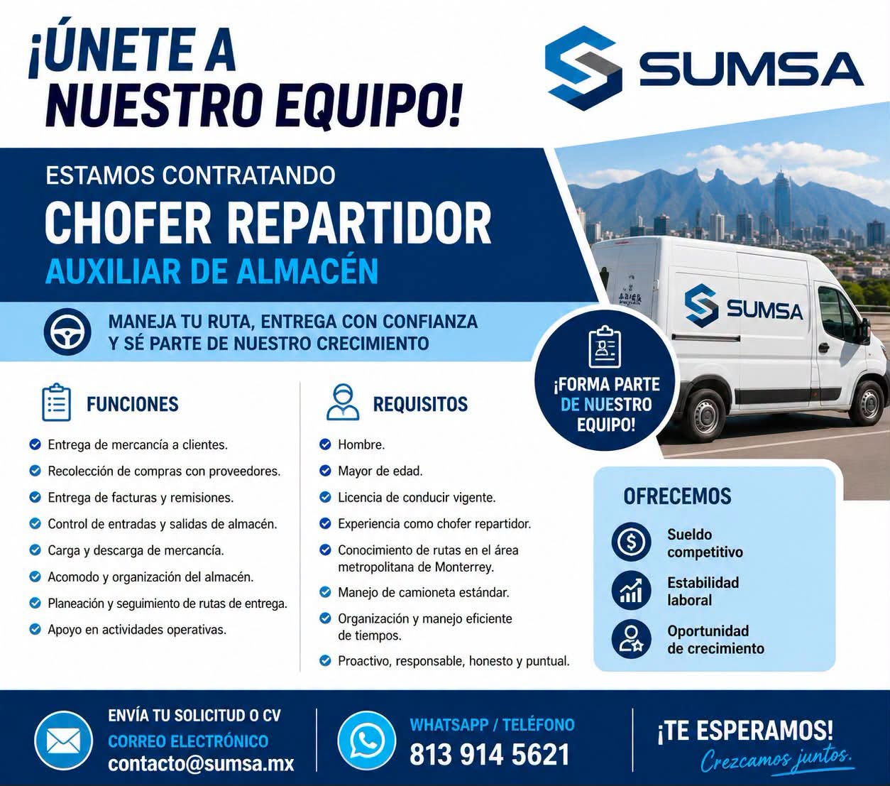 Vacante disponible