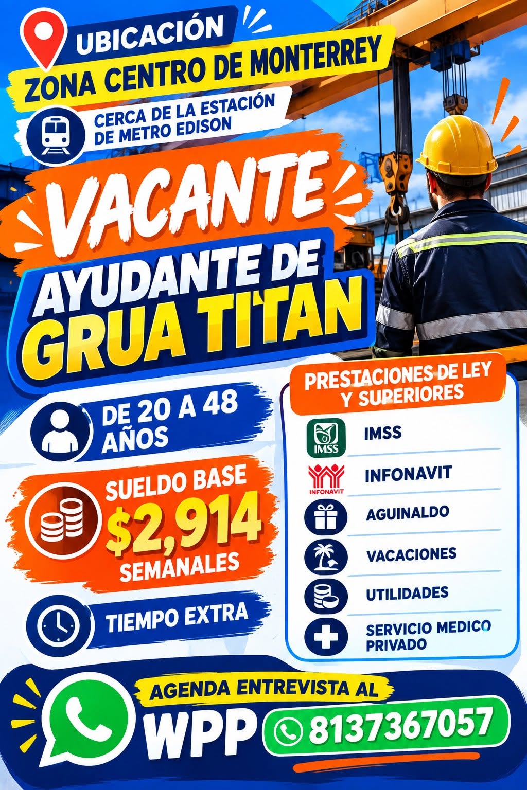 Vacante disponible