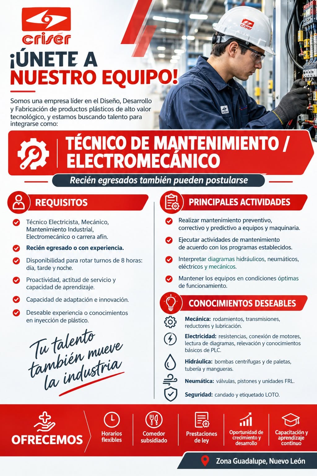 Técnico de Mantenimiento