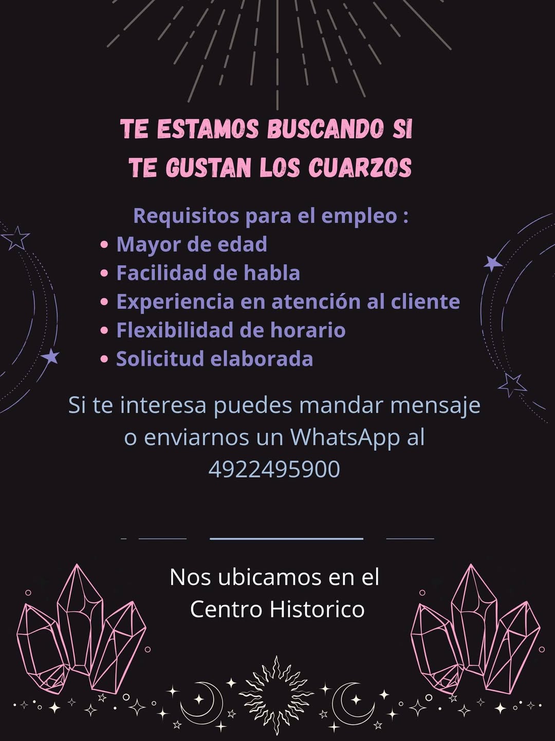 Empleada de Mostrador