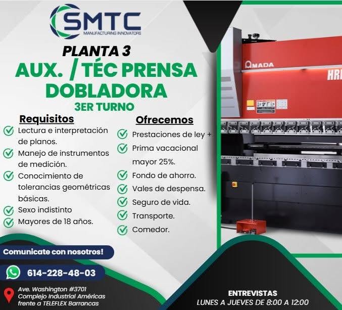 Aux. Prensa Dobladora