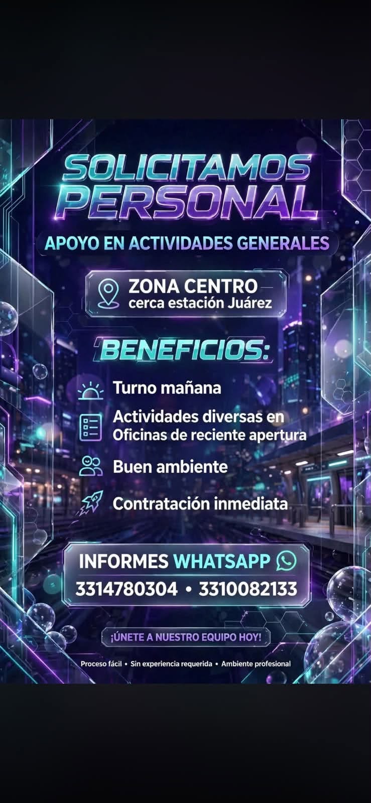 Vacante disponible