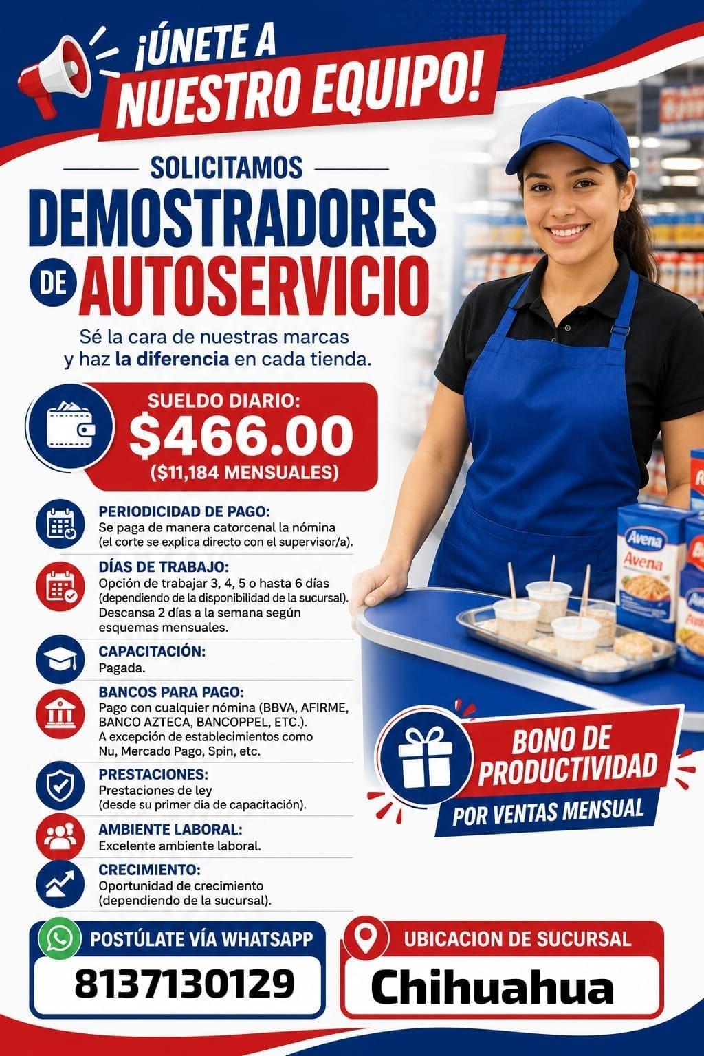 Demostrador/a