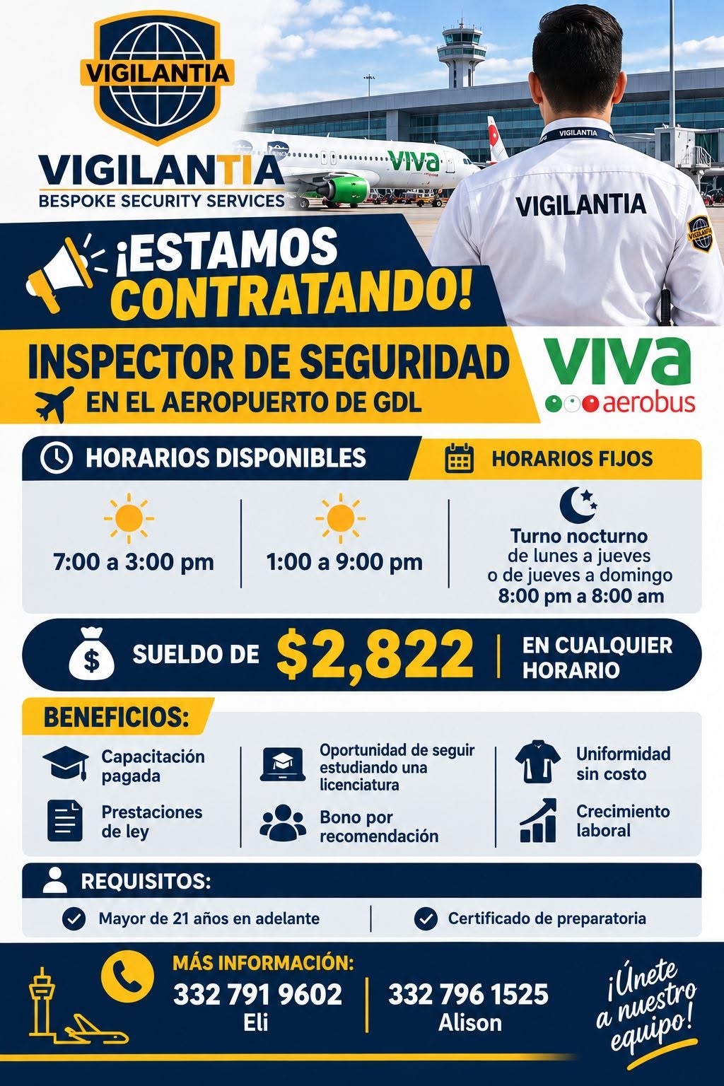 Vacante disponible