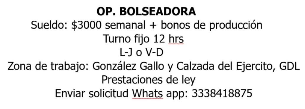 Operador de Bolseo