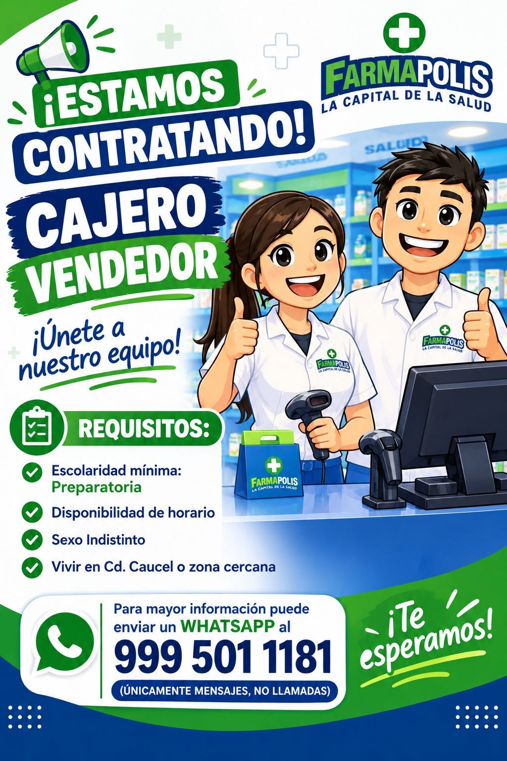 Cajero vendedor