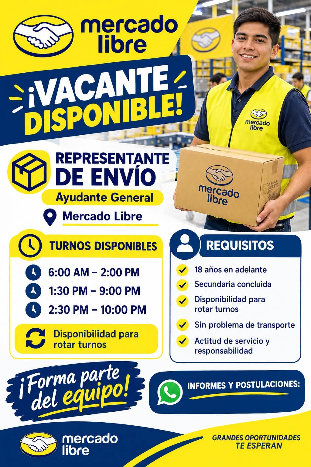 Representante de envío