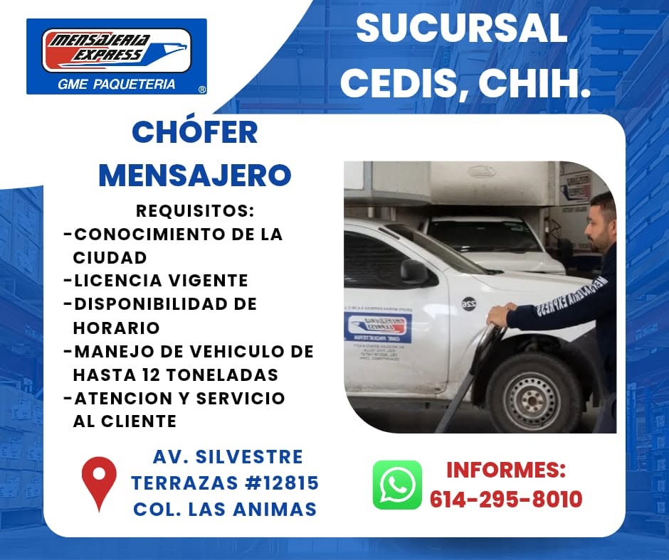 Chofer Mensajero