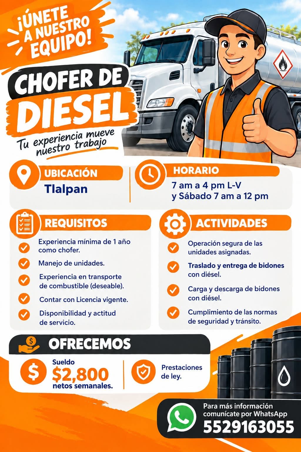 Chofer Diésel