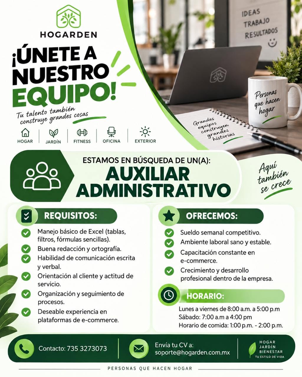 Auxiliar Administrativo/a