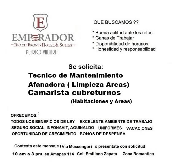 Vacante disponible