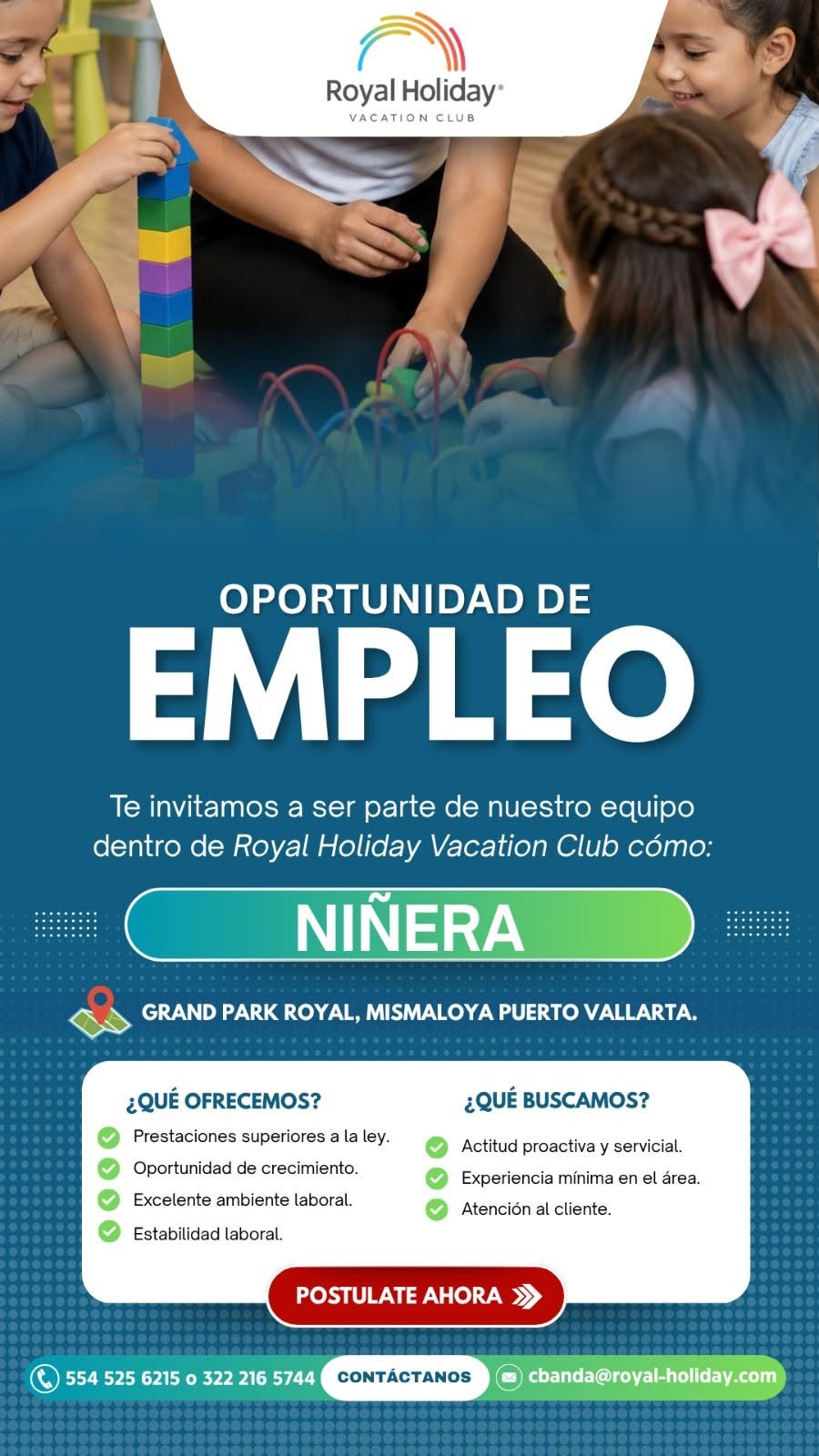 Vacante disponible