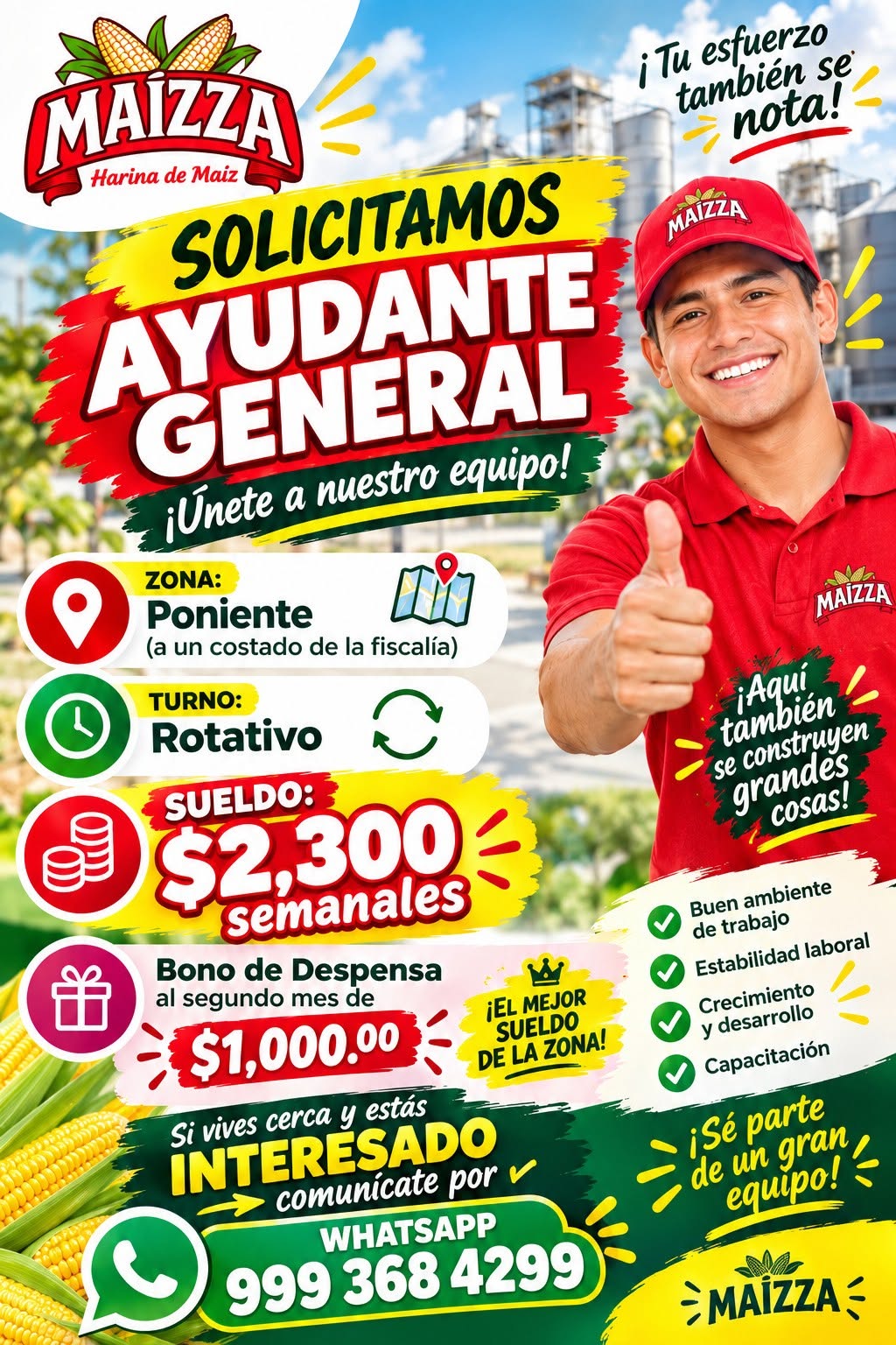 Vacante disponible