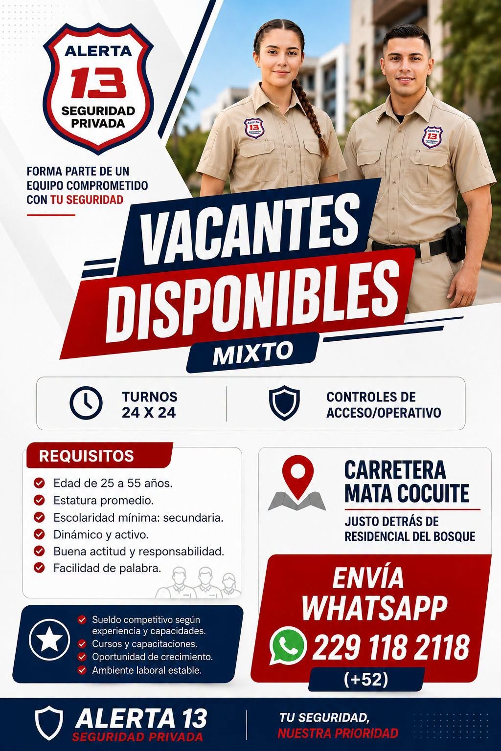 Vacante disponible