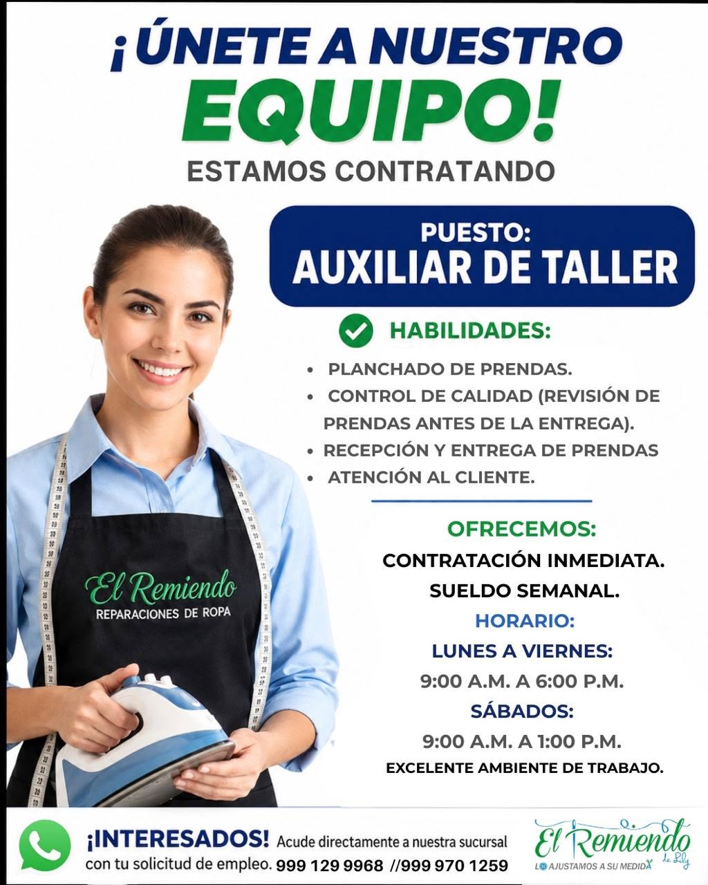 Auxiliar de Taller