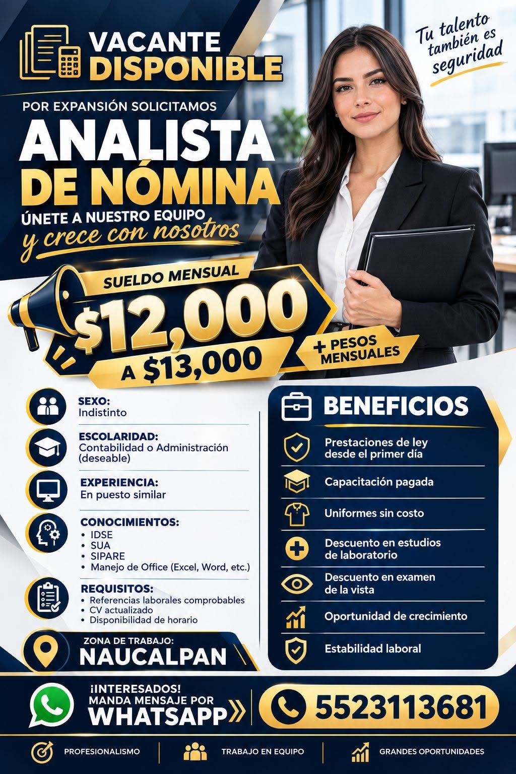 Analista de Nómina
