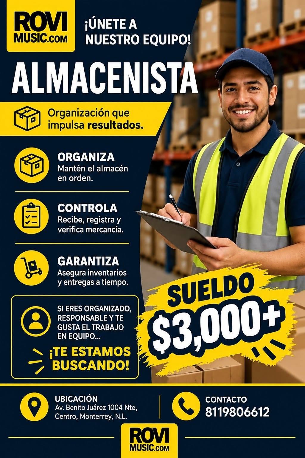 Vacante disponible
