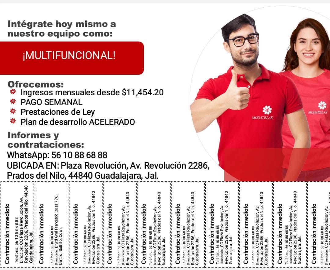 Vacante disponible