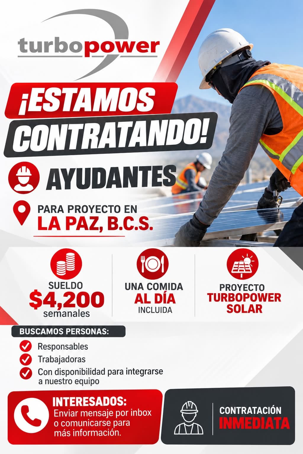 Vacante disponible