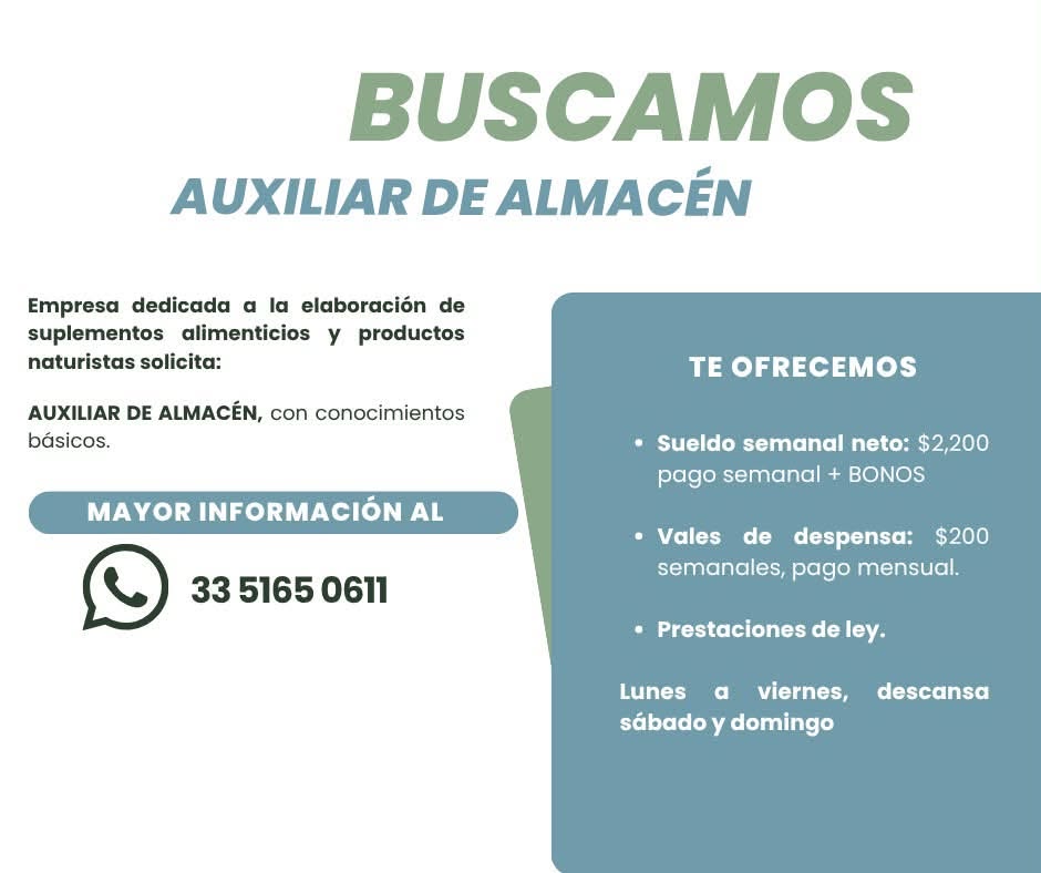 Vacante disponible