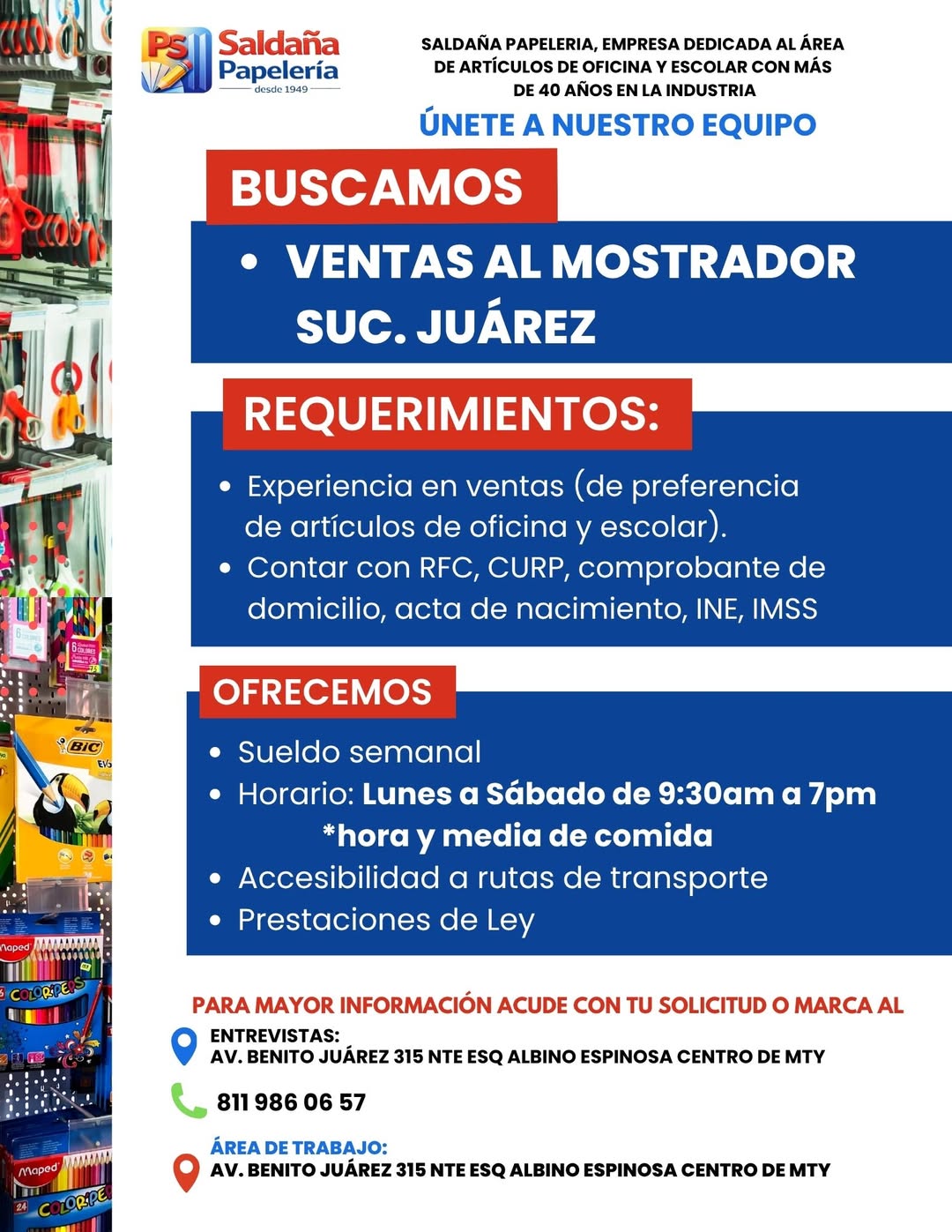 Vendedor al Mostrador